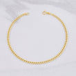Cuban Links Bracelet 1.1g / 7 3/4 in / 2.4mm 18K Yellow Gold
