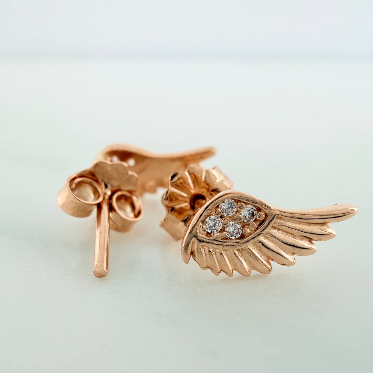 Topos Alas 1.1gr / 5.15mm Oro Rosa 18K %