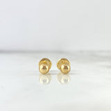 Topos Bola 0.6gr / 5mm Lisa Oro Amarillo 18K ©