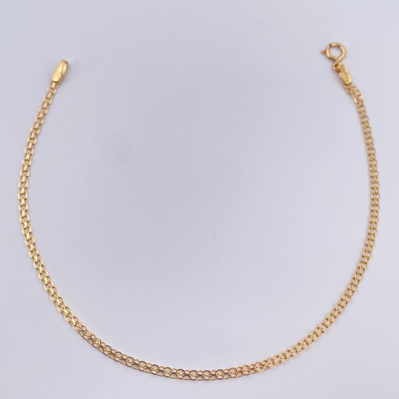 Pulso China 1.5gr / 7 1/2 in / 1.6mm Oro Amarillo +1 18K &