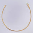 Pulso China 1.5gr / 7 1/2 in / 1.6mm Oro Amarillo +1 18K &