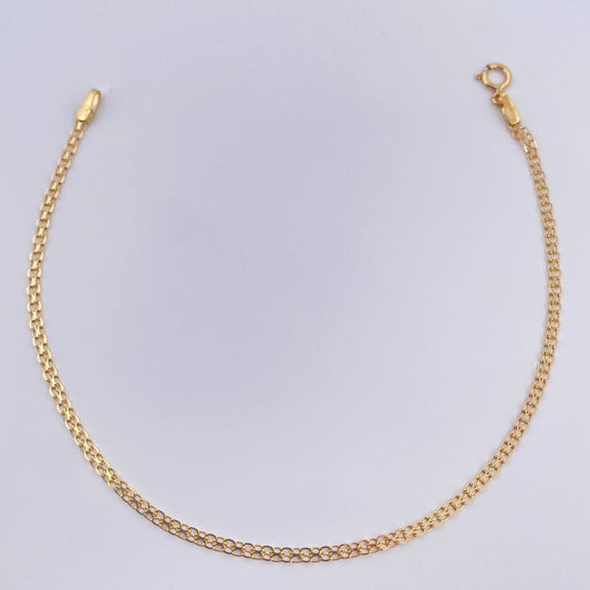 Pulso China 1.5gr / 7 1/2 in / 1.6mm Oro Amarillo +1 18K &