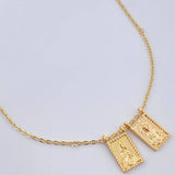 Cadena Escapulario Aro Seguido 5.15gr / 16 3/4 in / 1.5mm Oro Amarillo 18K &