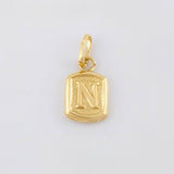 Dije Letra N 0.35g / 1/2 in Oro Amarillo 18K