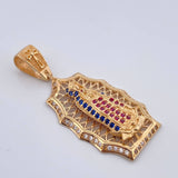 Dije Virgen Guadalupe 4.4gr / 1 1/2 in / Oro Amarillo 18K %