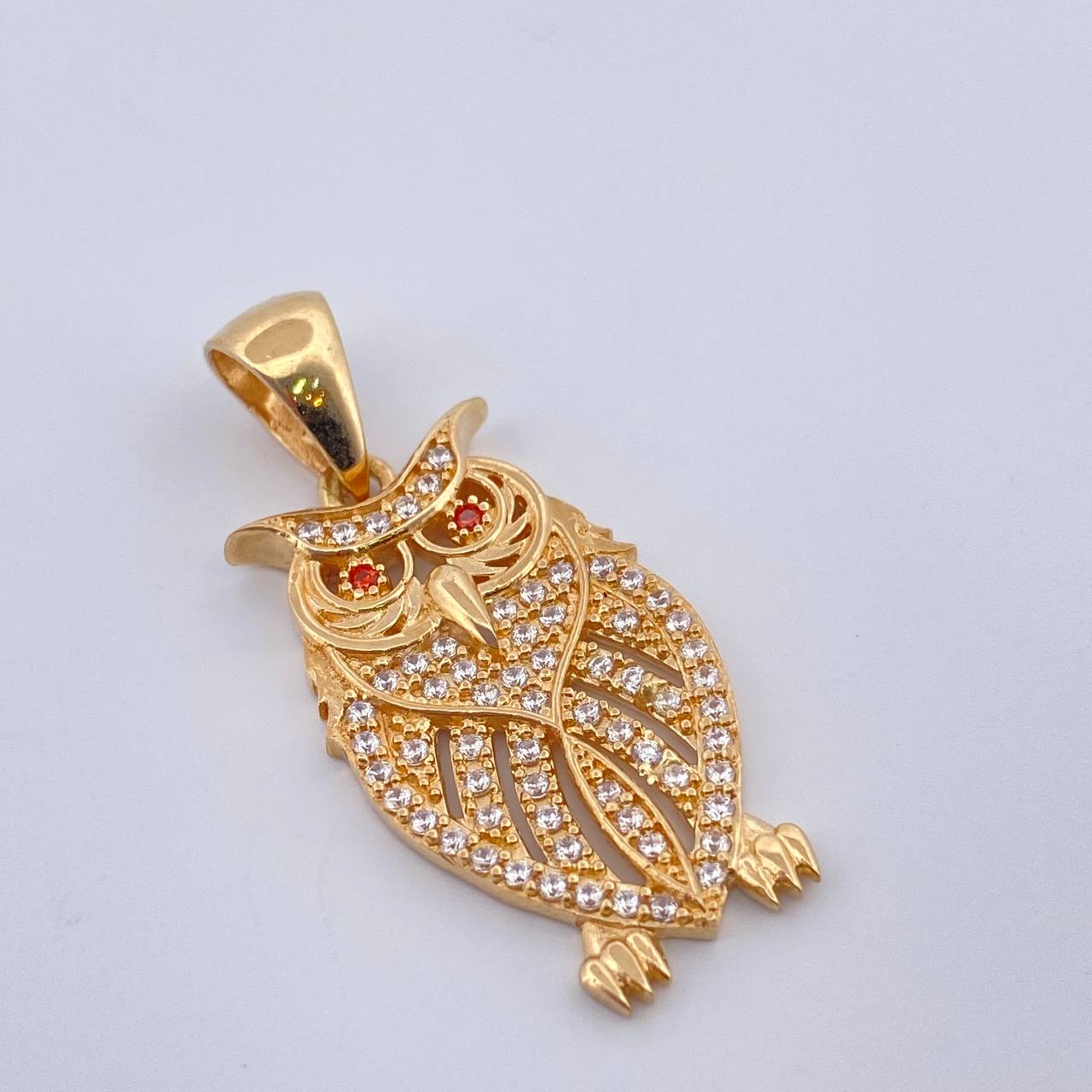 Dije Buho 3.1gr / 1 1/4 in / Oro Amarillo 18K %