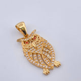 Dije Buho 3.1gr / 1 1/4 in / Oro Amarillo 18K %