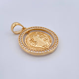 Dije San Benito 4.1gr / 1 1/4 in / Oro Amarillo 18K %