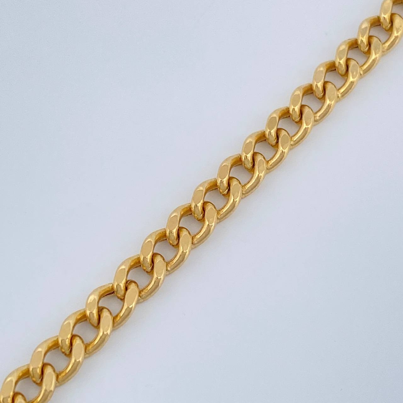 Cuban Links Bracelet 3.85gr / 7 3/4 in / 3mm Yellow Gold +1 18K $