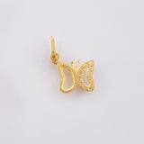 Dije Mariposa 0.5gr / 1/2 in / Oro Amarillo 18K *