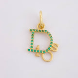 Dije Dios 1.1gr / 3/4 in / Oro Amarillo 18K *