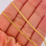 Cadena China 4.55gr / 19 3/4 in / 2.05mm Oro Amarillo +1 18K $
