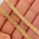 Cadena China 8.85gr / 23 3/4 in / 4.4mm Oro Amarillo +1 18K $