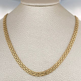 Bismark Chain 8.8gr / 23 1/2 in / 4.65mm Yellow Gold +1 18K $
