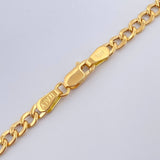 Cadena Cubana 5.05gr / 23 3/4 in / 3.22mm Oro Amarillo +1 18K $