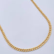 Cadena Cubana 5.05gr / 23 3/4 in / 3.22mm Oro Amarillo +1 18K $