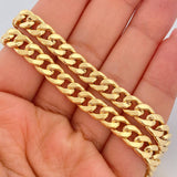 Cadena Cubana 14.75gr / 23 3/4 in / 6.87mm Oro Amarillo +1 18K $