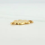 Herraje Huella 0.5gr / 1/2 in / Oro Amarillo 18K %