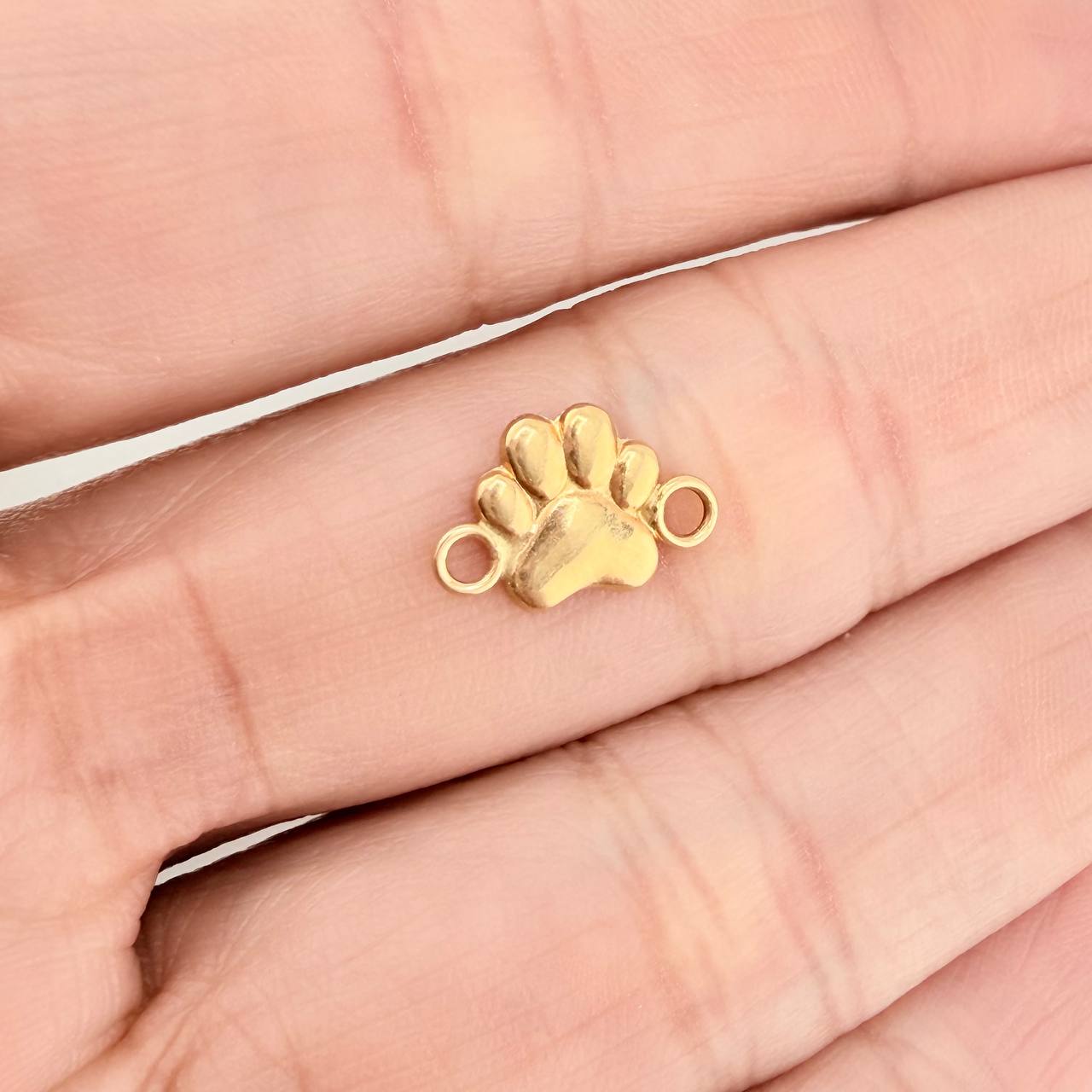 Herraje Huella 0.5gr / 1/2 in / Oro Amarillo 18K %
