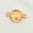 Herraje Corona 0.85gr / 3/4 in / Oro Amarillo 18K %