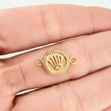 Herraje Corona 0.85gr / 3/4 in / Oro Amarillo 18K %