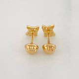 Topos Perro 1.1g / in / 3.67mm Oro Amarillo 18K