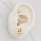 Topos Perro 1.1g / in / 3.67mm Oro Amarillo 18K