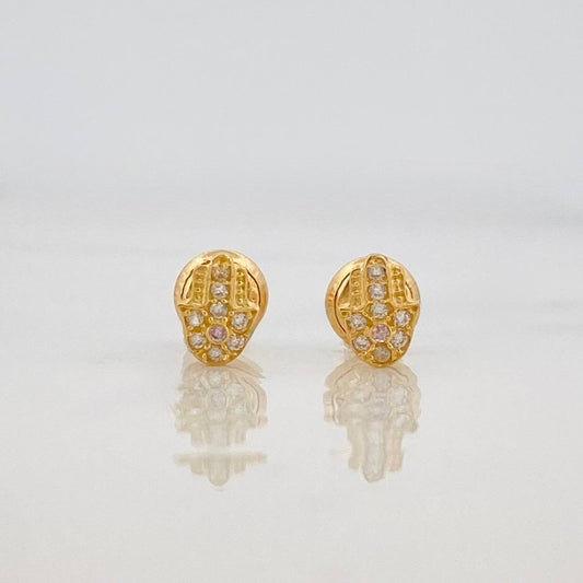 Topos Mano Hamsa 0.75g / in / 4.62mm Oro Amarillo 18K