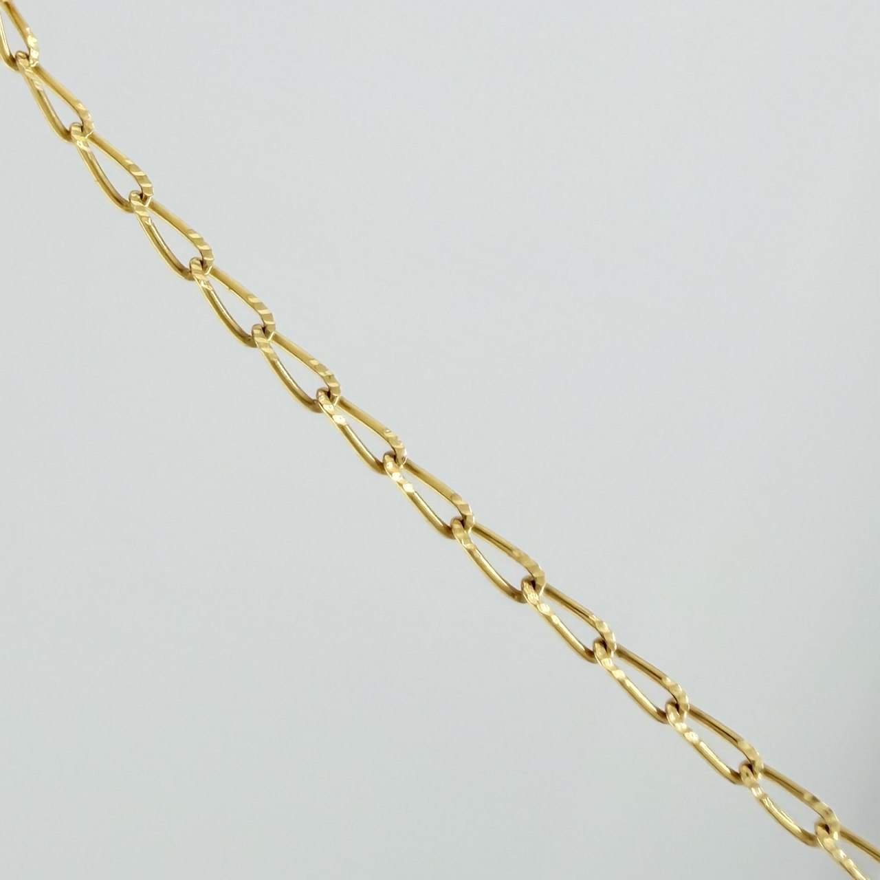 Set Cadena y Dije Espiga + Estrella  2gr / 18 in / 1.21mm Oro Amarillo 18K (Oferta) &