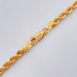 Cadena Lazo 8.35gr / 23 1/2 in / 3.1mm Oro Amarillo +3 18K $