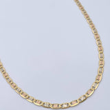 Flat Mariner Chain 6.05gr / 20 in / 2.5mm Three Golds +3 18K $
