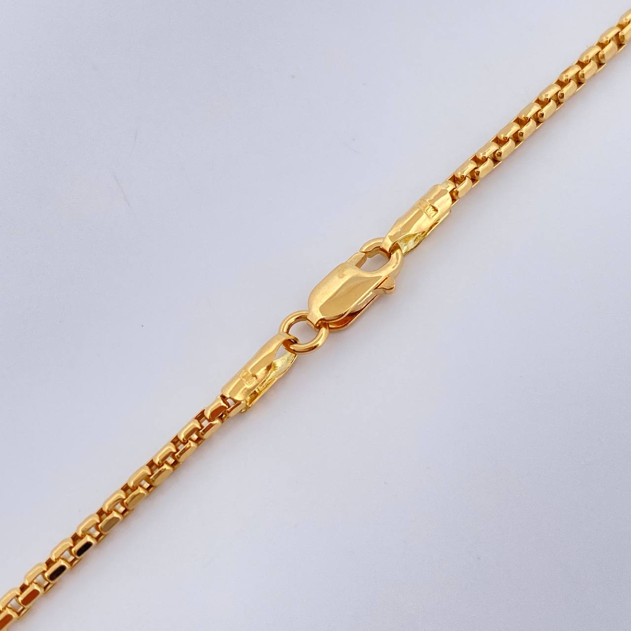 Cadena Veneciana 5.15gr / 19 3/4 in / 1.8mm Oro Amarillo +3 18K $