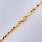 Cadena Veneciana 5.15gr / 19 3/4 in / 1.8mm Oro Amarillo +3 18K $