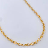 Double Roll-on Chain 4.05gr / 20 in / 3.21mm Yellow Gold +3 18K $
