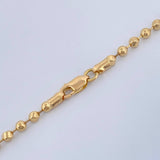 Cadena Militar 14.7gr / 24 1/4 in / 3mm Oro Amarillo +3 18K $