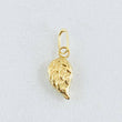 Pendant Wing 0.2gr / 1/2 in / 18K Yellow Gold ©