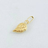 Pendant Wing 0.2gr / 1/2 in / 18K Yellow Gold ©