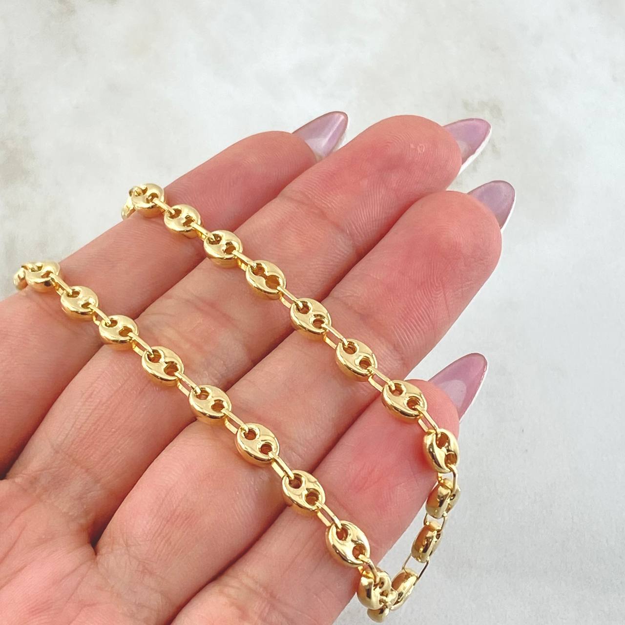 Cadena Gc 11.1gr / 26 1/2 in / 4.7mm Oro Amarillo 18K ©