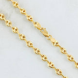 Cadena Gc Diamantada 6.75gr / 17 3/4 in / 3.3mm Oro Amarillo 18K ©