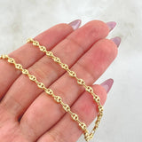 Cadena Gc Diamantada 6.75gr / 17 3/4 in / 3.3mm Oro Amarillo 18K ©