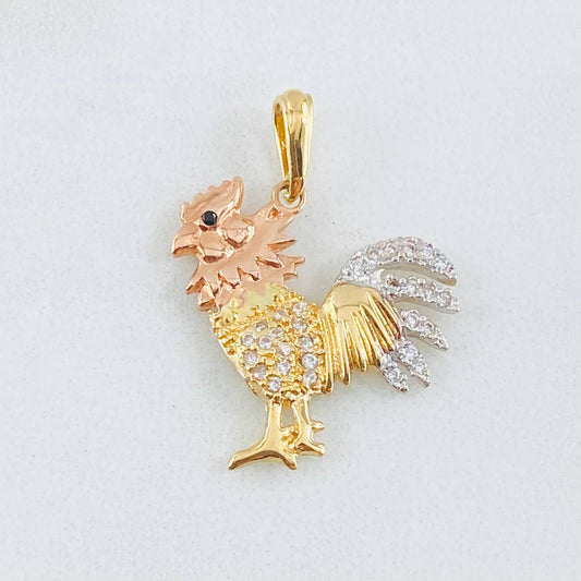 Dije Gallo 2.1gr / 1 in / Tres Oros 18K