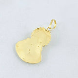 Dije Relieve Corazón de Jesús 0.9gr / 1 in / Oro Amarillo 18K