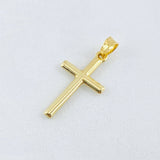 Dije Crúz 0.6gr / 1 in / Oro Amarillo 18K