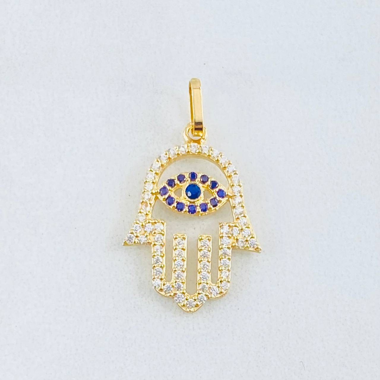 Pendant Hand Hamsa 1.25gr / 1 in / Yellow Gold 18K