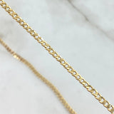 Cuban Links 6.35gr / 60cm / 3.3mm 18K Yellow Gold +0 *