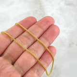 Cadena Franco 2.3gr / 50cm / 1.2mm Oro Amarillo +4 18K ©
