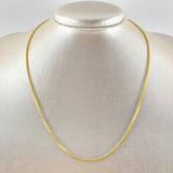 Cadena Franco 2.3gr / 50cm / 1.2mm Oro Amarillo +4 18K ©