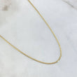 Cadena Plana 1.75gr / 45cm / 1.3mm Oro Amarillo +3 18K ©