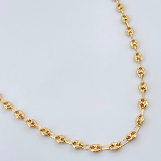 Cadena GC 5gr / 18 1/4 in / 3mm Oro Amarillo 18K %