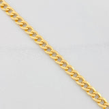 Cuban Anklet 5.85g / 9 3/4 in / 5.5mm 18K Yellow Gold